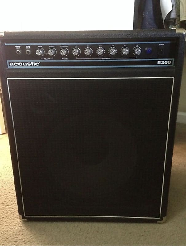 Acoustic B200 1x15 Bass Combo Amp Reverb