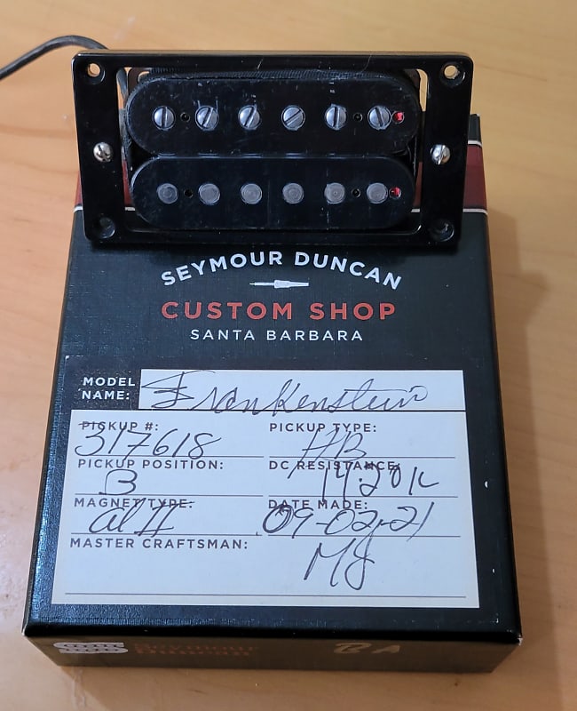 Seymour Duncan Custom Shop EVH Frankenstein 09/02/21 Black | Reverb Canada