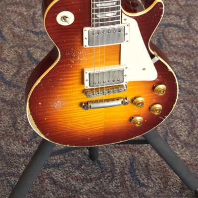 Gibson Murphy Lab 1959 Les Paul Standard Wide Tomato Burst Ultra Heavy Aged - Fuller's Exclusive image 12