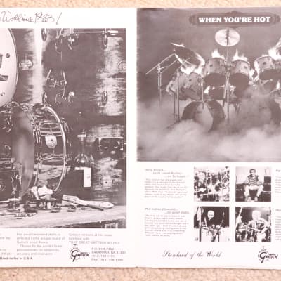 Rare Original Gretsch Drums 100th Anniversary Promotional Magazine - 1984 image 9