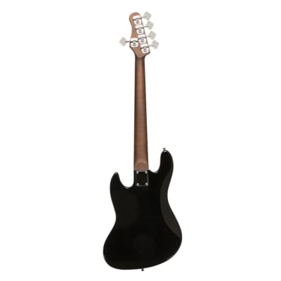 STAGG Standard "J" electric bass guitar 5 strings model Black image 3