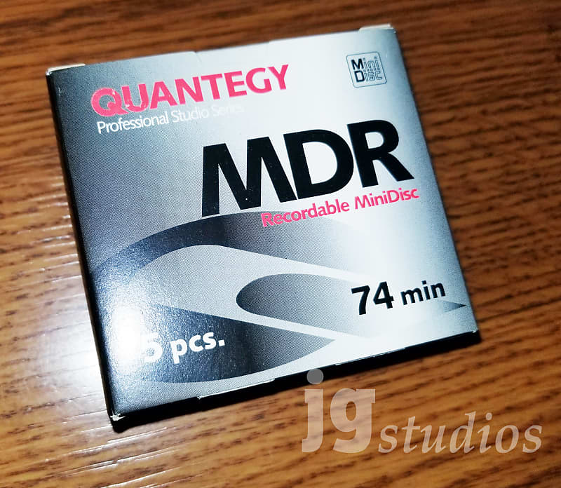 Quantegy - MDR Professional Studio Series - Blank Minidisc 5 pack NEW! image 1