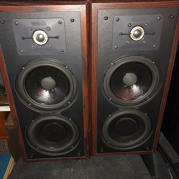 Polk Audio 5 JR Series Studio Monitors Stereo Speakers