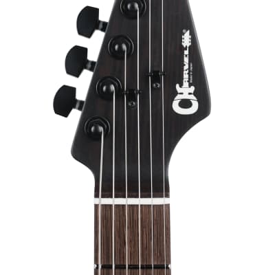 2024 Charvel MJ DK24 HSH 2PT W Mahogany Neck Black image 3
