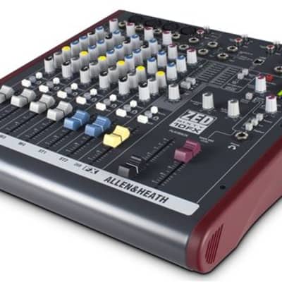 Allen And Heath ZED60-10FX Compact 10 Channel Mixer With Effects image 4