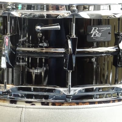 Canopus Black Nickel Brass II, 6.5X14 Brass Snare Drum (BB2) 2023