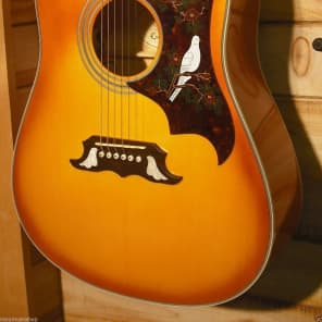 Used Epiphone Dove Pro Acoustic Electric Guitar Solid Spruce Top