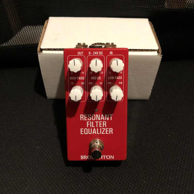 Broughton Resonant Filter Equalizer Red, Great Pedal Hard to Find