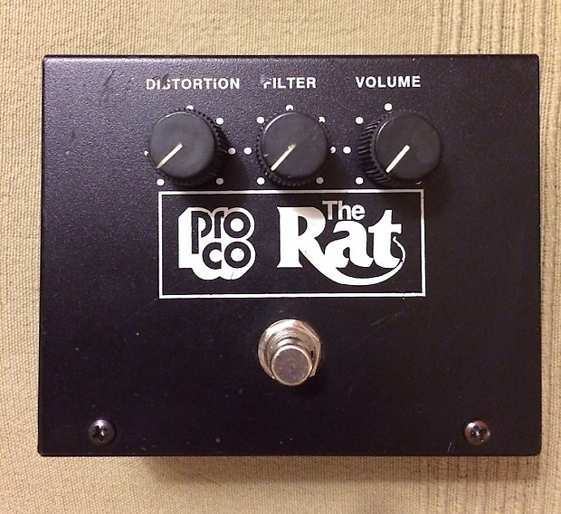 ProCo Vintage Rat Big Box Reissue w/LM308N chip - distortion pedal
