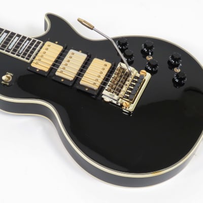 Gibson Les Paul Custom 1984 Black Custom Ordered "One Off" Guitar Triple Pickup image 5