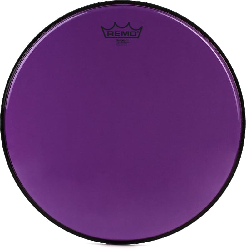 Remo Emperor Colortone Purple Drumhead - 14 inch image 1