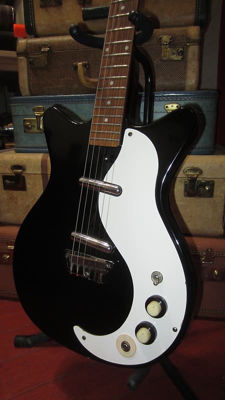 ~1999 Danelectro DC-2 Black | Reverb