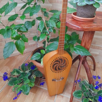 Georgian folk music instrument Panduri | String instrument Fanduri | ფანდური imagen 4