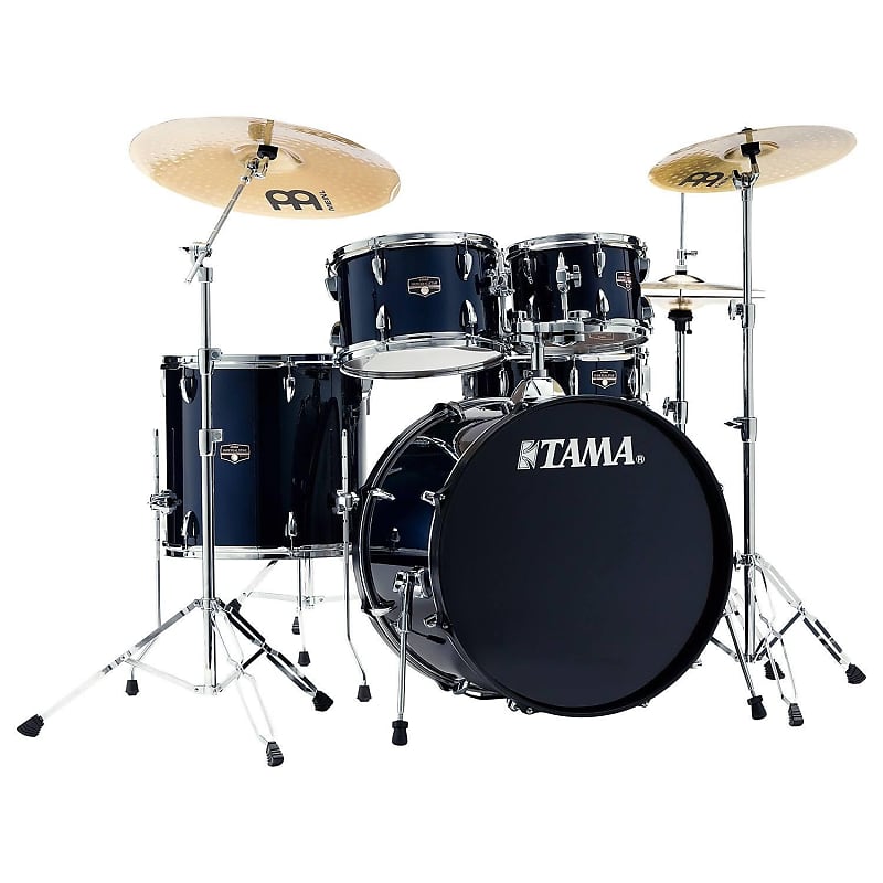 Tama Imperialstar 5-piece Complete Drum Kit w/ Meinl HCS Cymbals - 22" Bass image 1