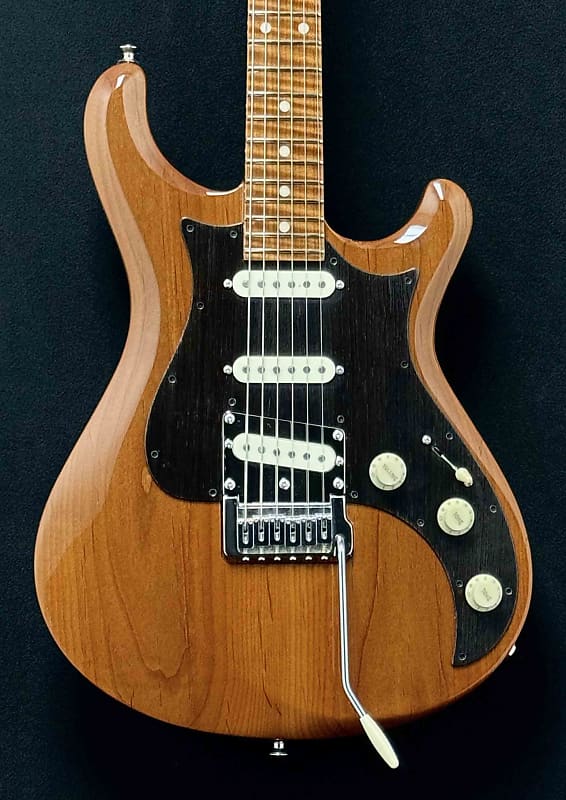 Knaggs Guitars - Severn - T1 Roasted Alder Top - Golden Amber | Reverb