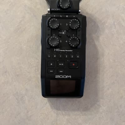 Zoom H6 Handy Audio Recorder 2013 - 2019 - Black / Silver