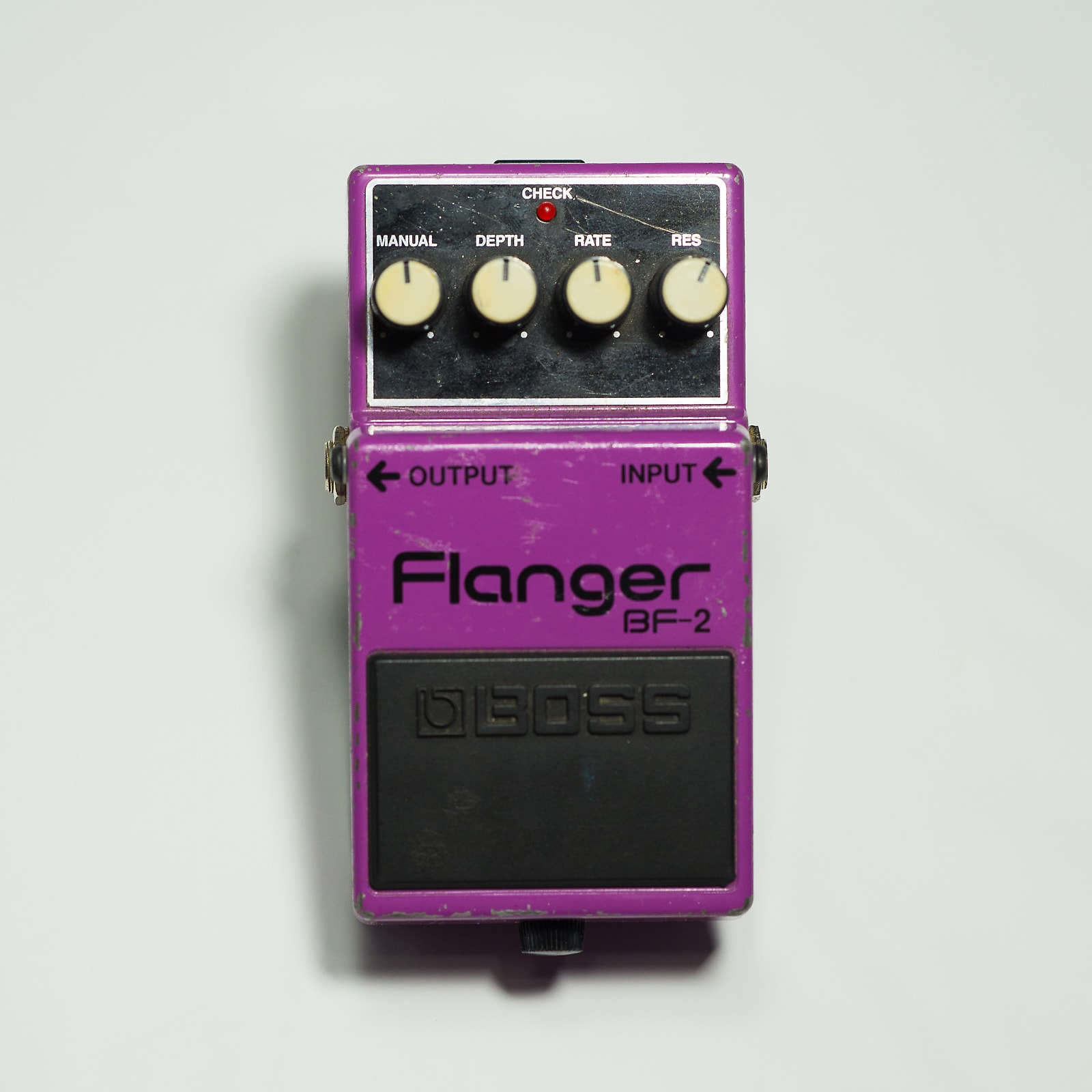 Boss BF-2 Flanger 1984-1990 (Green Label) Made In Japan | Reverb