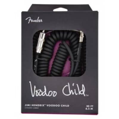 Fender Hendrix Voodoo Child Cable, 9.1m/30ft, Black for sale