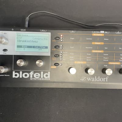 Waldorf Blofeld Desktop Synthesizer Black Shadow