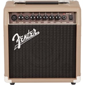 Fender Acoustasonic 15 15w 1x6 inch Acoustic Guitar Amplifier image 4