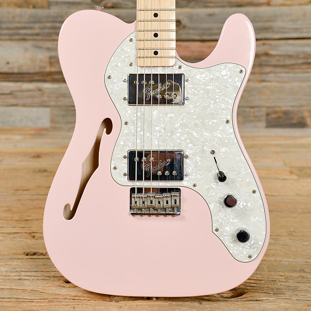 Pink cheap thinline telecaster