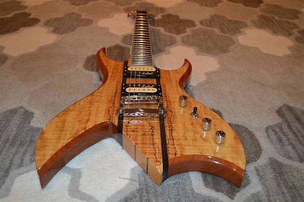 BC Rich Bich Exotic Classic Natural Spalted Maple (BC Rich OHSC