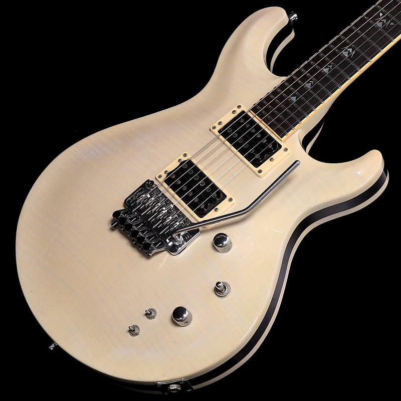 ギター Caparison Angelus-ACE Caparison Angelus-ACE Trans White ACE Shimizu Signature [SN