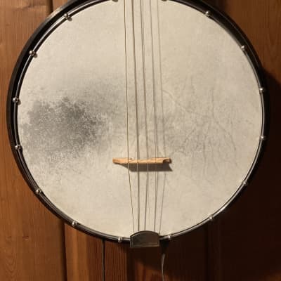 Harmony Reso-Tone closed back tenor banjo 1960s image 2