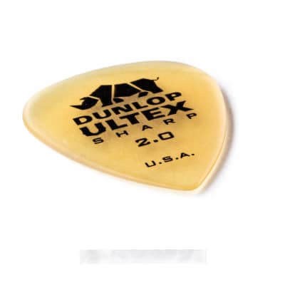 Dunlop 433P2.0 Ultex® Sharp Guitar Picks 6 Picks image 4
