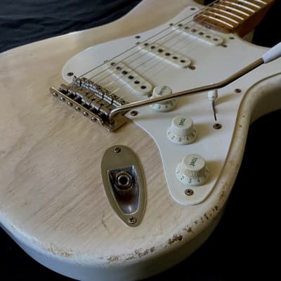 Revelator Guitars - 50s SuperKing S-Style - White Blonde - #62073 image 4