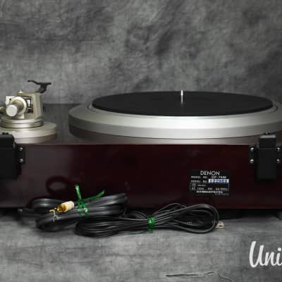 Denon DP-80 + DP-75M plinth Direct Drive Turntable W/ Original Box