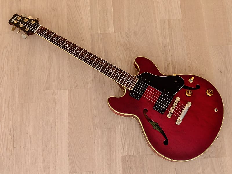 1980s Yamaha SAS-II Vintage Semi Hollow Electric Guitar | Reverb