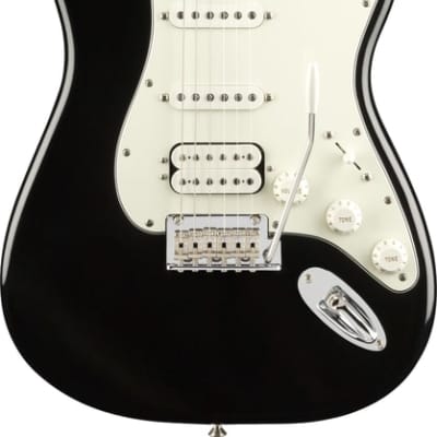 Fender Player Stratocaster HSS Electric Guitar Black w/ Pau Ferro Fretboard image 1