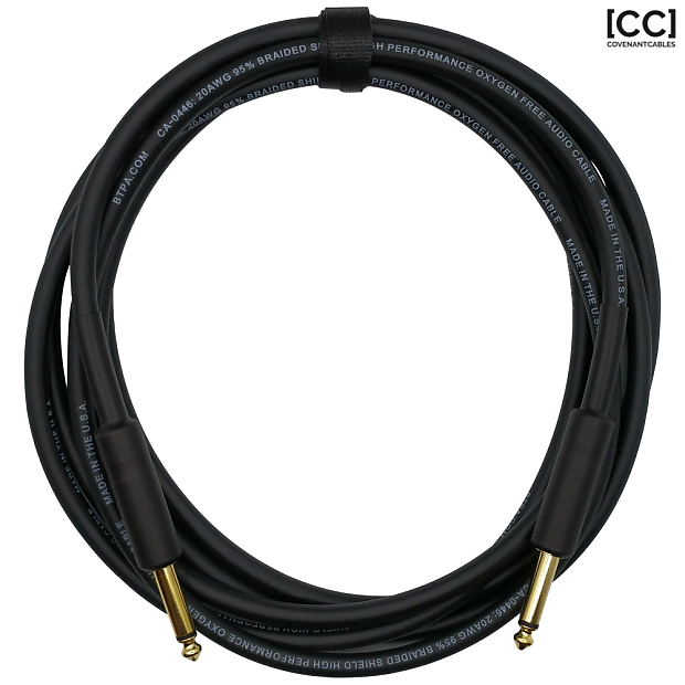5 ft. [CC] Standard | 1/4" TS guitar / instrument cable image 1