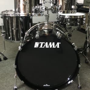 Tama Starclassic Performer B/B Black Clouds  Silver Linings  4 piece shell kit w/ matching snare image 2