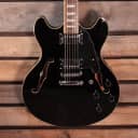 Used (2009) D'Angelico Premier DC Semi-Hollow Electric Guitar with Gigbag