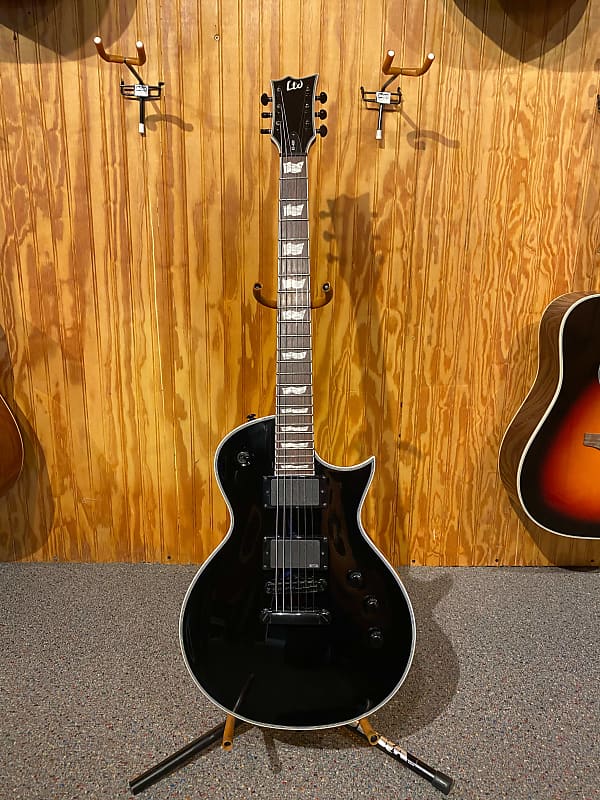 ESP LEC401BLK LTD EC-401 Electric Guitar in Black 