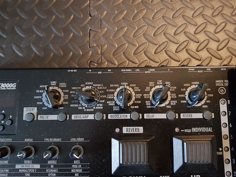Korg AX3000G modeling signal processor guitar multi effects Korg AX3000G modeling signal processor guitar multi effects