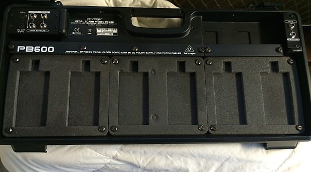 Behringer PB600 Pedalboard with Power Supply image 3