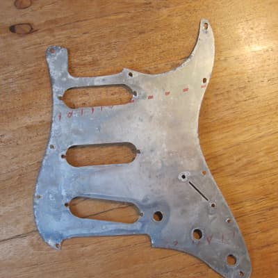 Fender Stratocaster 1963-1964 green nitrat pickguard image 12