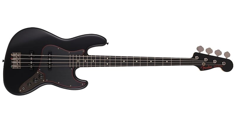 FENDER - Made in Japan Limited Hybrid II Jazz Bass Noir Rosewood  Fingerboard Black - 5311700306