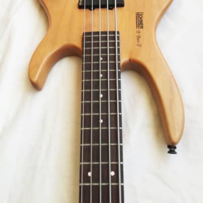 HOHNER Professional B-Bass V 5-String Neck-Thru Active Bass 2001 Made in Korea image 8