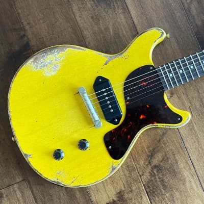 Rock N Roll Relics Thunders DC Electric Guitar Aged TV Yellow 231519 image 7