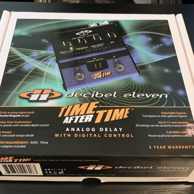 Reverb.com listing, price, conditions, and images for decibel-eleven-time-after-time