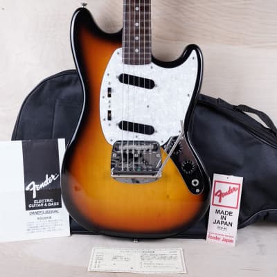 Fender MG-69 Mustang Reissue MIJ 2010 Sunburst Made in Japan w/ Bag, Paperwork for sale