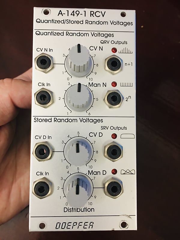 Doepfer A-149-1 RCV + A-149-2 (buchla Source of Uncertainty clone)