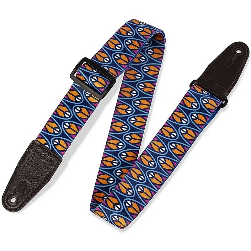 Levy's MP2SLD 2" Sublimation Printed Guitar Strap image 1