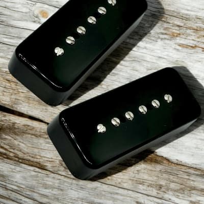 Lindy Fralin P90 Soapbar with Black cover | Reverb