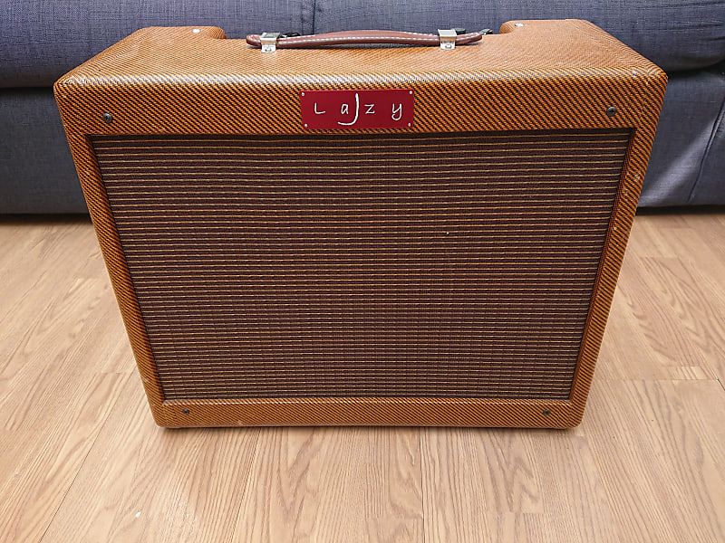 Lazy J 20 Reverb VAC Attenuator Tweed Deluxe Reverb UK