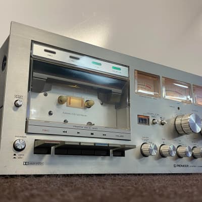 Vintage Silver-face Pioneer CT-F700 Cassette Deck. Pro Serviced! image 1